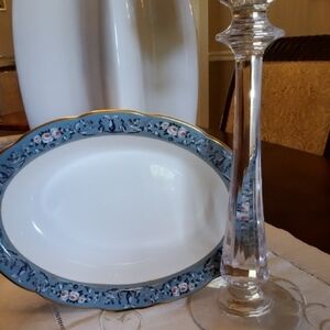 Ralph Lauren Annalia Wedgwood White Oval Vegetable Bowl. New.